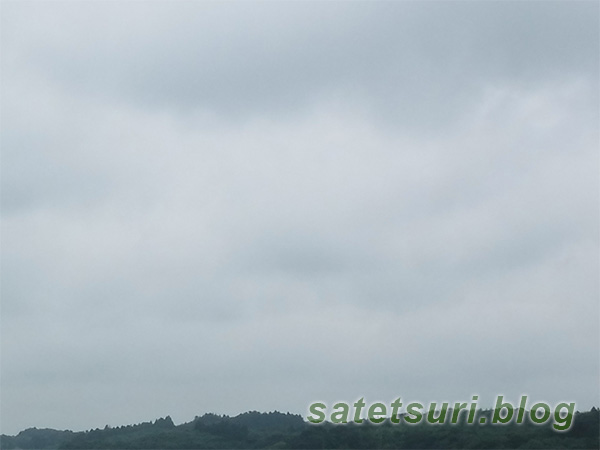 いつ雨が降ってもおかしくない空模様